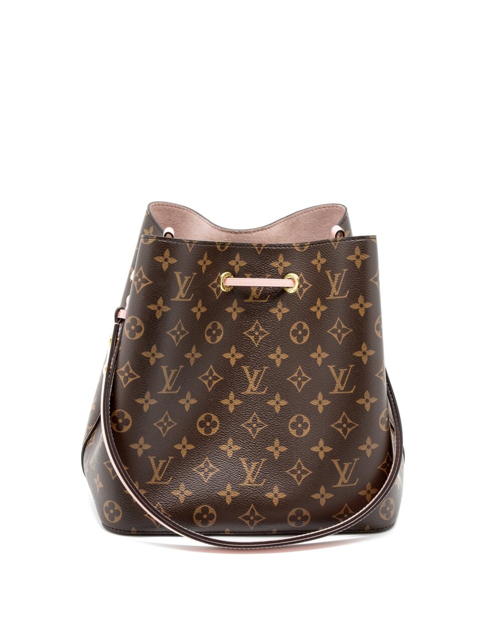 AAA Replica Louis Vuitton LV NEONOE MONOGRAM CANVAS ROSE POUDRE GHW (NEW VERSION)