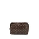 AAA Replica Louis Vuitton LV VINTAGE TROUSSE TOILETTE 28 COSMETIC BAG MONOGRAM CANVAS GHW