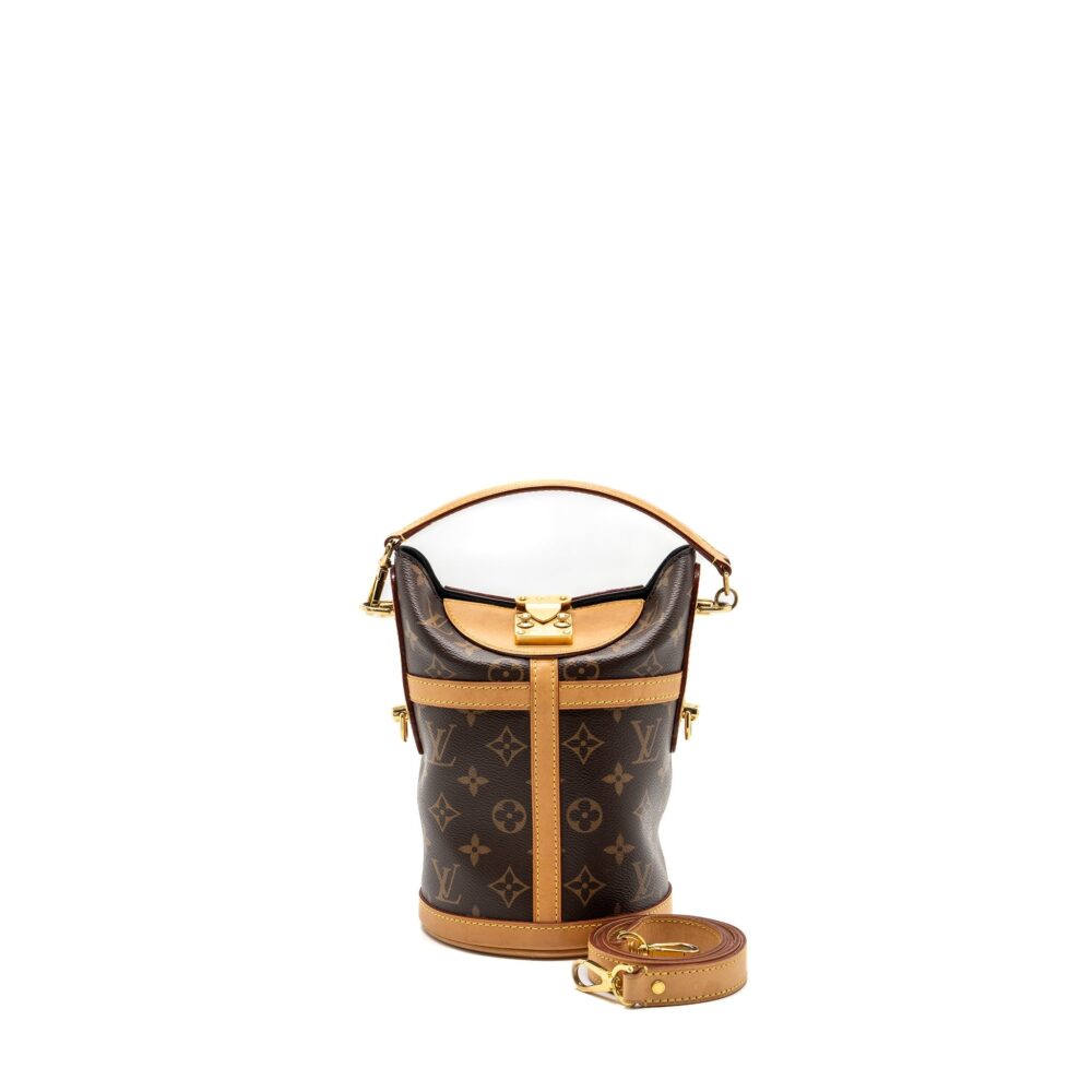 AAA Replica Louis Vuitton LV DUFFLE BAG MONOGRAM CANVAS GHW(NEW VERSION)
