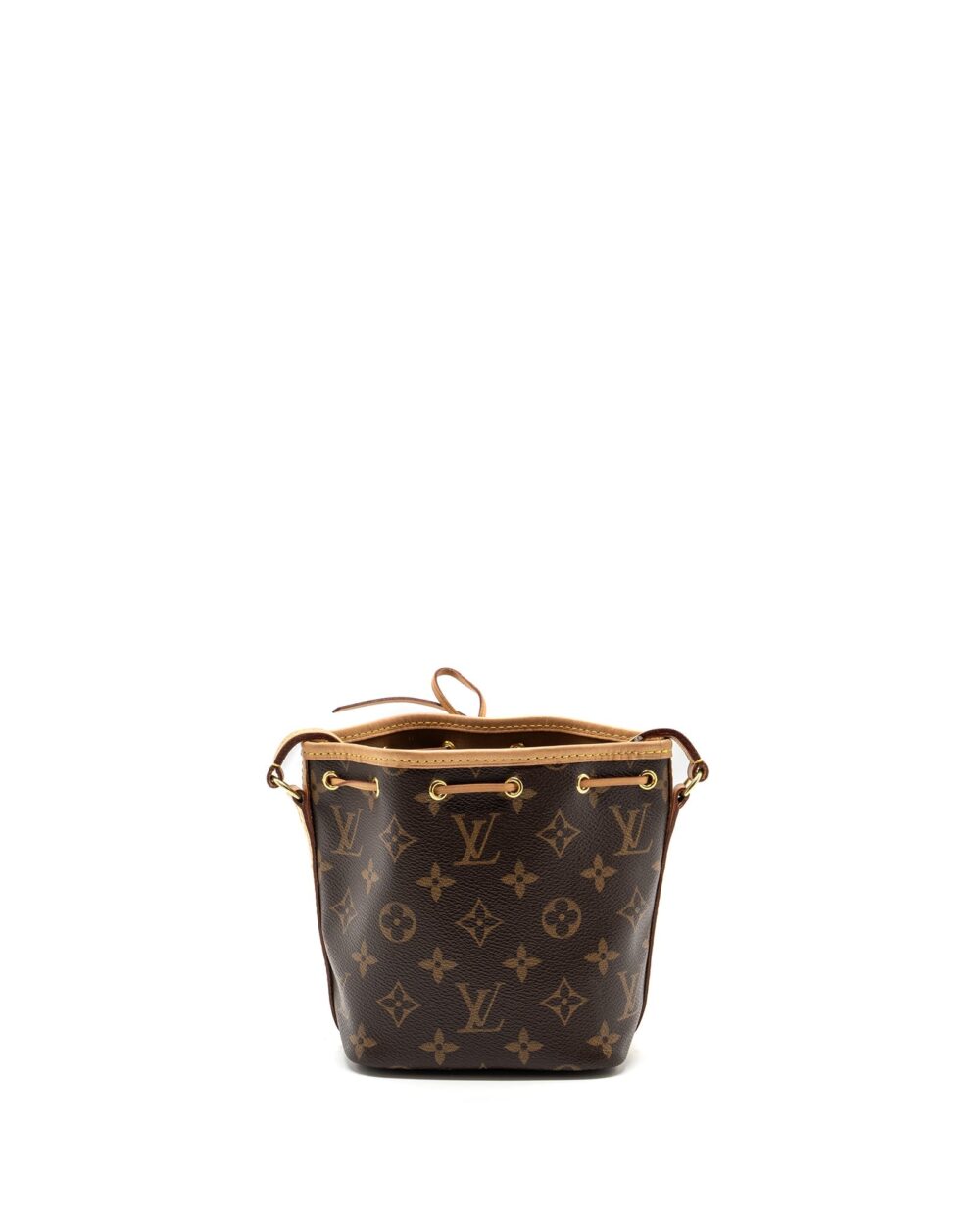 AAA Replica Louis Vuitton LV NANO NOE MONOGRAM CANVAS GHW