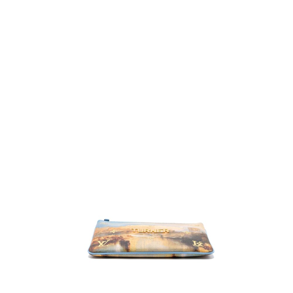 AAA Replica Louis Vuitton LV JEFF KOONS CHAIN POUCH MULTICOLOR GHW