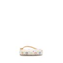 AAA Replica Louis Vuitton LV TAKASHI MURAKAMI POCHETTE ACCESSORIES MONOGRAM WHITE/MULTICOLOUR GHW
