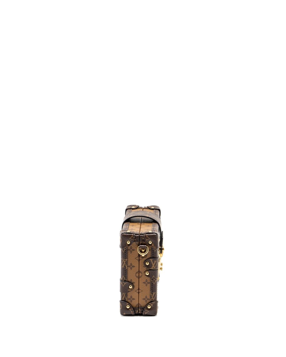 AAA Replica Louis Vuitton LV PETITE MALLE MONOGRAM REVERSE CANVAS GHW
