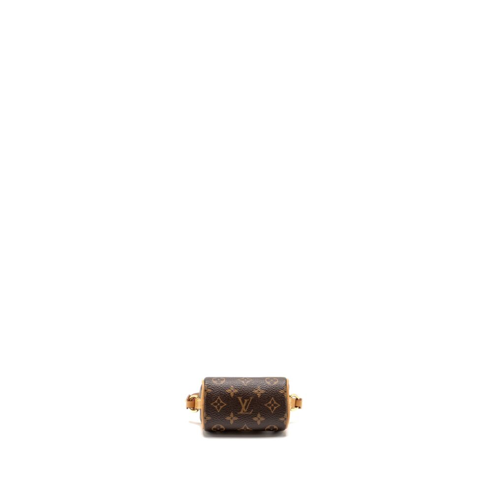 AAA Replica Louis Vuitton LV SPEEDY BAG CHARM MONOGRAM CANVAS GHW