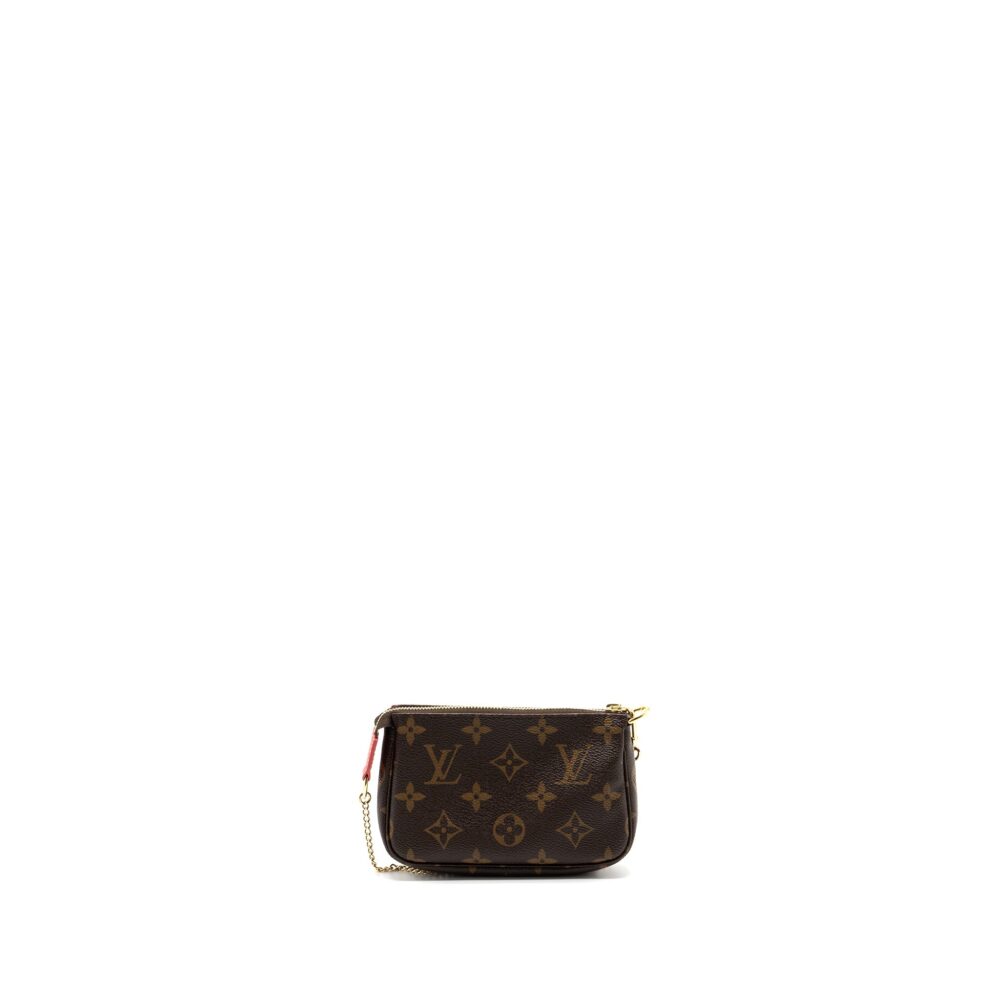AAA Replica Louis Vuitton LV MINI POCHETTE ACCESSORIES 2021 XMAS LONDON LIMITED EDITION MULTICOLOUR GHW