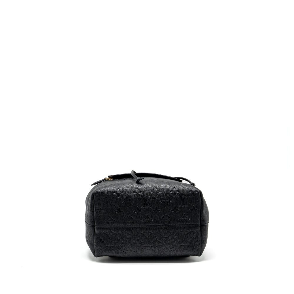 AAA Replica Louis Vuitton LV MONTSOURIS PM BACKPACK MONOGRAM EMPREINTE BLACK GHW
