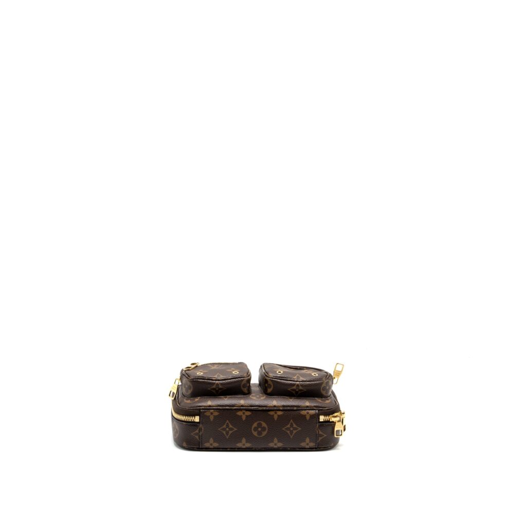 AAA Replica Louis Vuitton LV UTILITY CROSSBODY BAG MONOGRAM CANVAS GHW