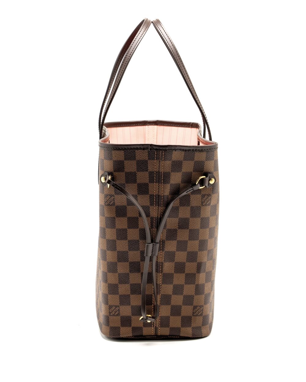 AAA Replica Louis Vuitton LV NEVERFULL MM DAMIER EBENE CANVAS GHW