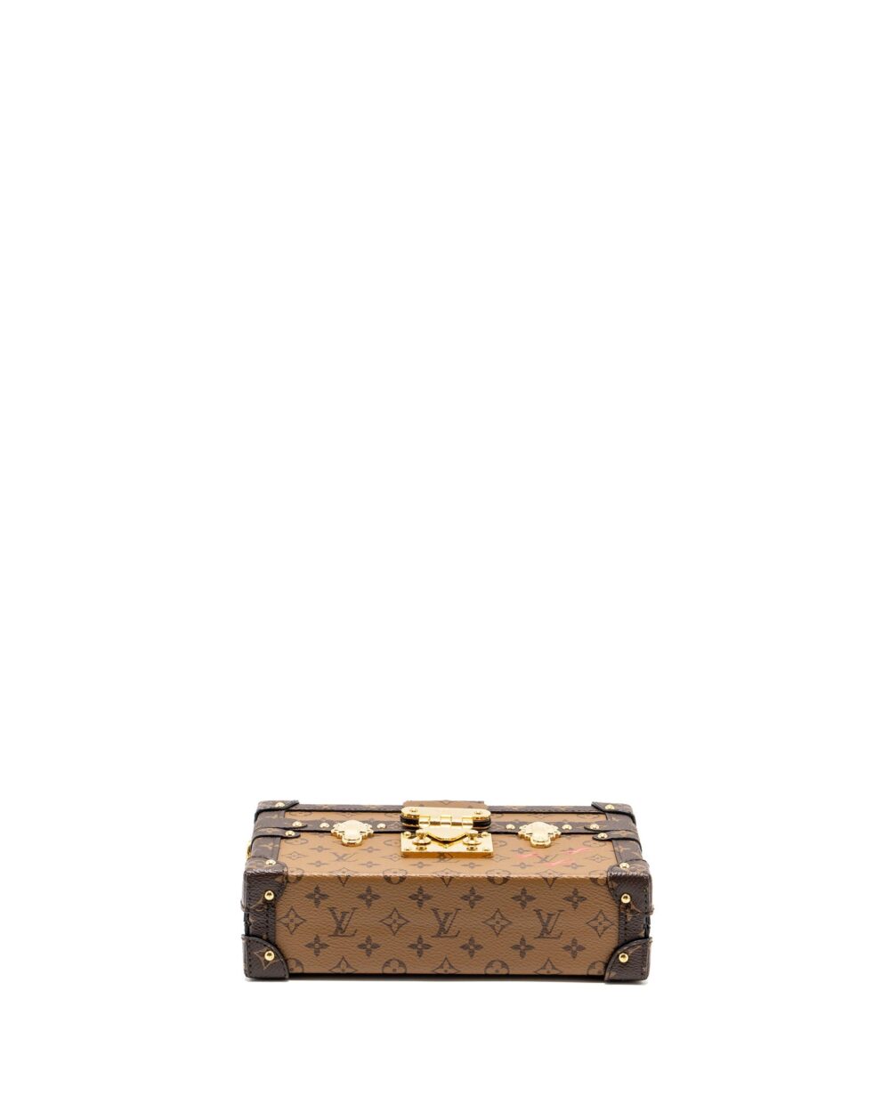 AAA Replica Louis Vuitton LV PETITE MALLE MONOGRAM REVERSE CANVAS GHW