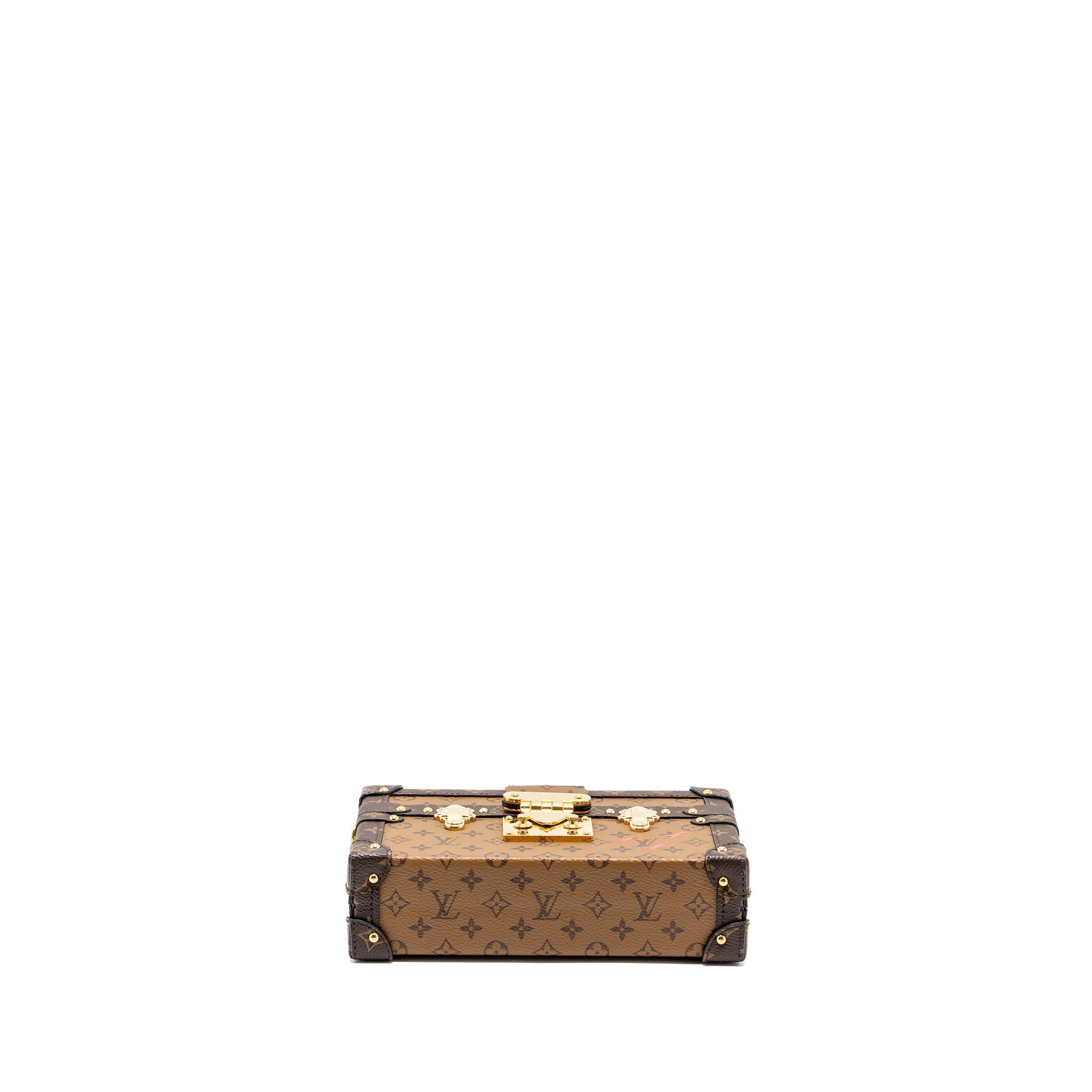 AAA Replica Louis Vuitton LV PETITE MALLE MONOGRAM REVERSE CANVAS GHW