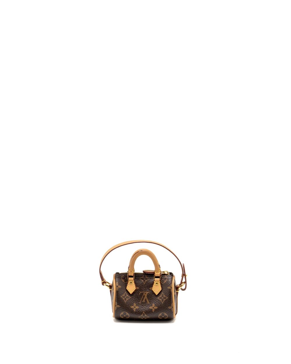 AAA Replica Louis Vuitton LV SPEEDY BAG CHARM MONOGRAM CANVAS GHW