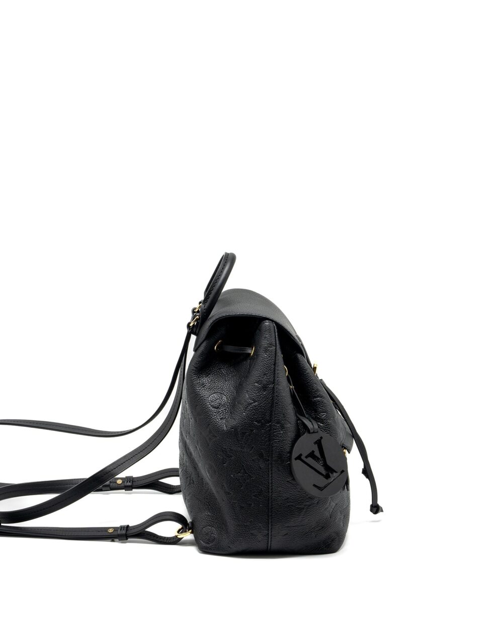 AAA Replica Louis Vuitton LV MONTSOURIS PM BACKPACK MONOGRAM EMPREINTE BLACK GHW