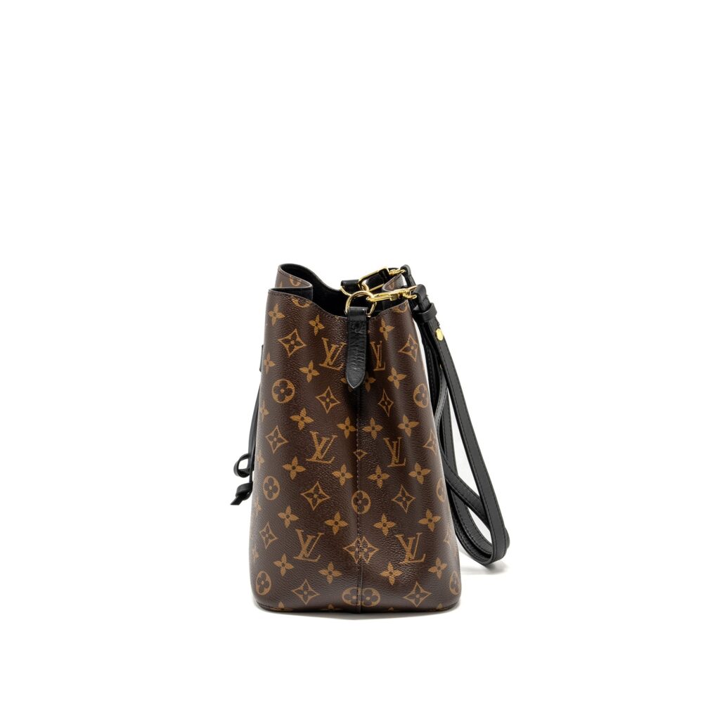 AAA Replica Louis Vuitton LV NEO NOE MONOGRAM CANVAS BLACK GHW