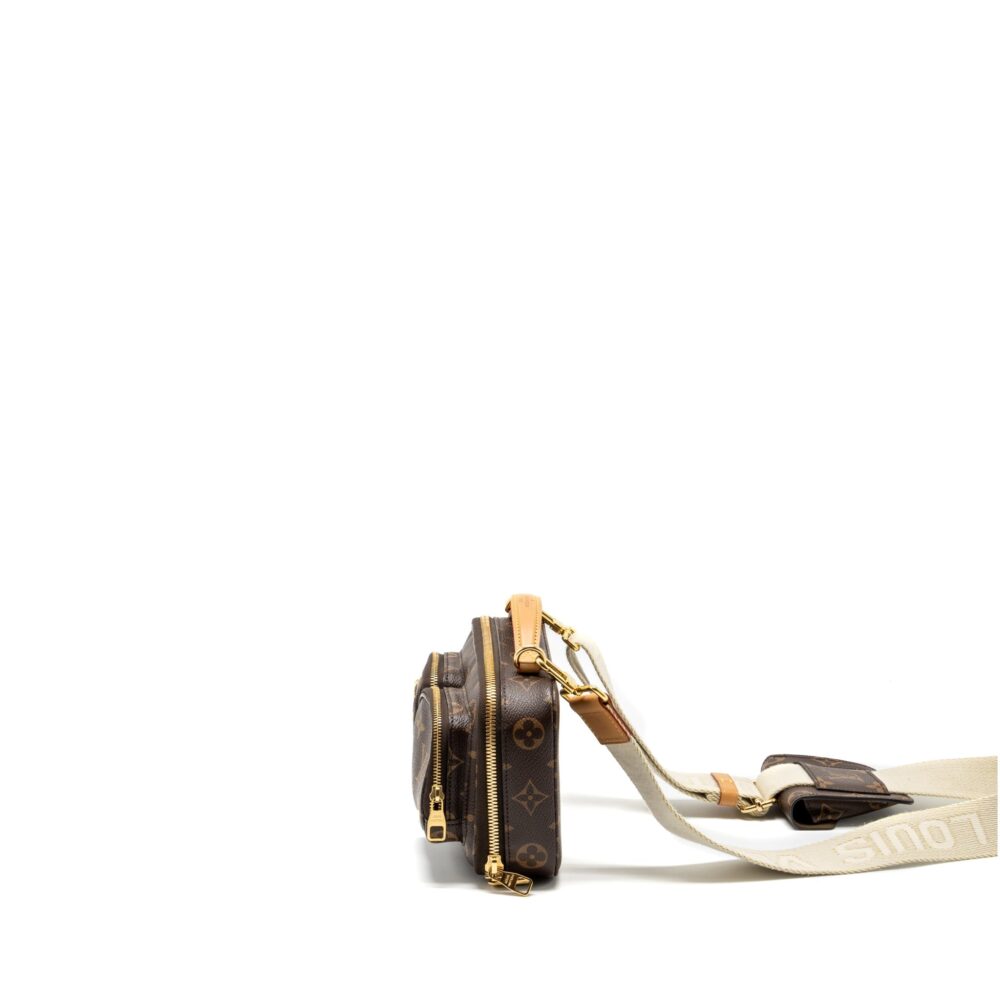 AAA Replica Louis Vuitton LV UTILITY CROSSBODY BAG MONOGRAM CANVAS GHW