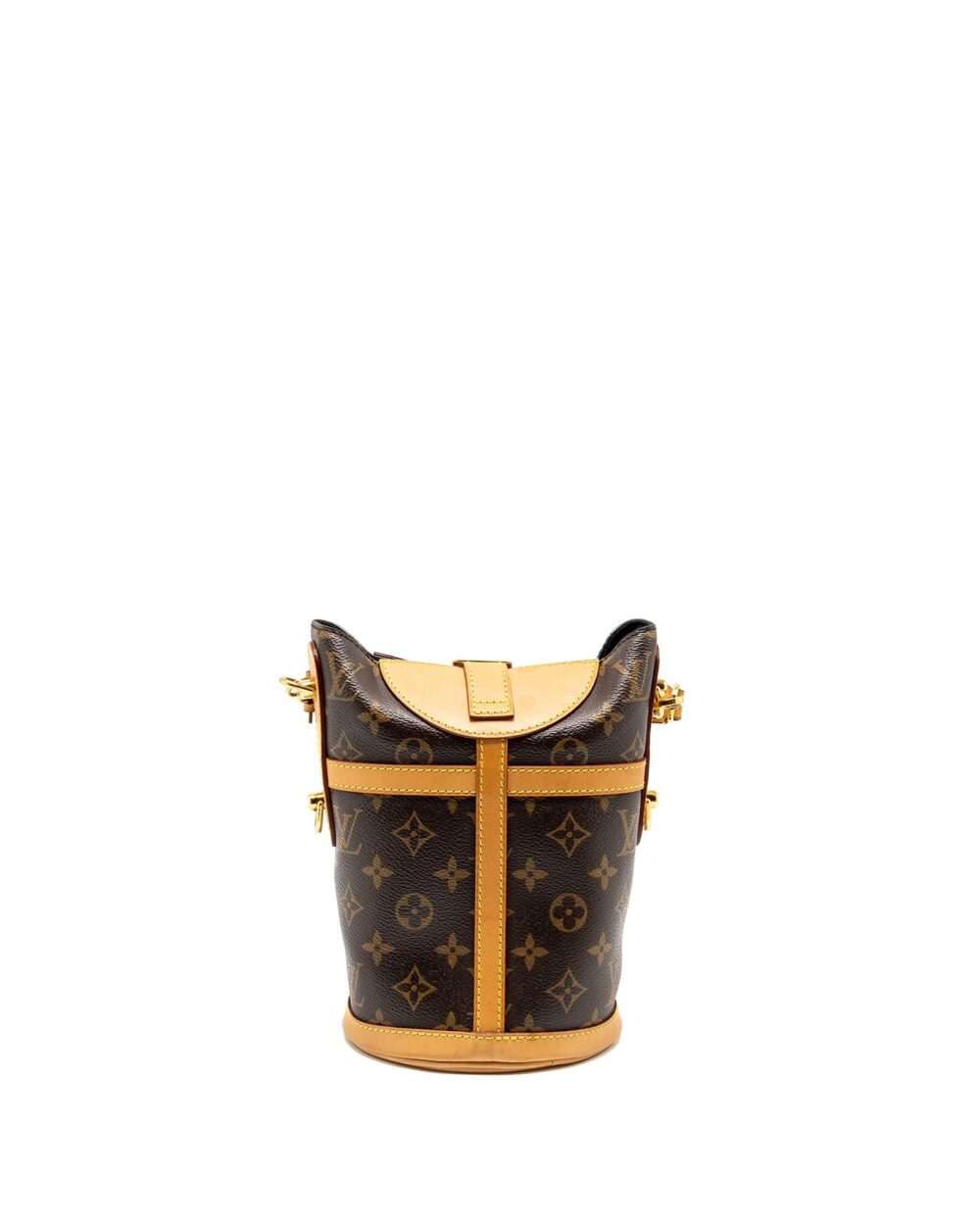 AAA Replica Louis Vuitton LV DUFFLE BAG MONOGRAM CANVAS GHW