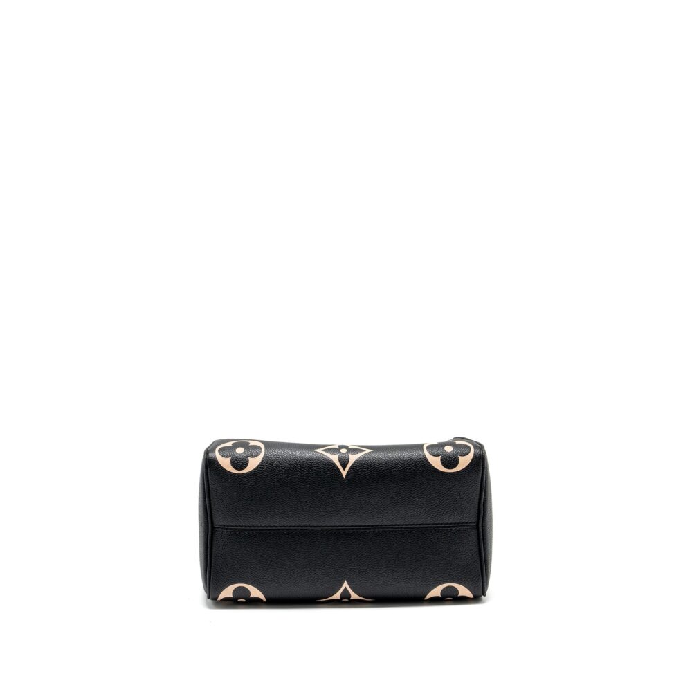 AAA Replica Louis Vuitton LV LOUIS VUTTION SPEEDY BANDOULIERE 25 BICOLOUR MONOGRAM EMPREINTE BLACK/MULTICOLOUR GHW