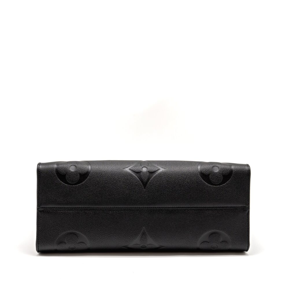 AAA Replica Louis Vuitton LV ONTHEGO GM MONOGRAM EMPREINTE LEATHER BLACK GHW