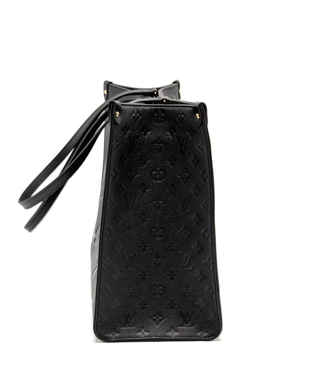 AAA Replica Louis Vuitton LV ONTHEGO GM MONOGRAM EMPREINTE LEATHER BLACK GHW