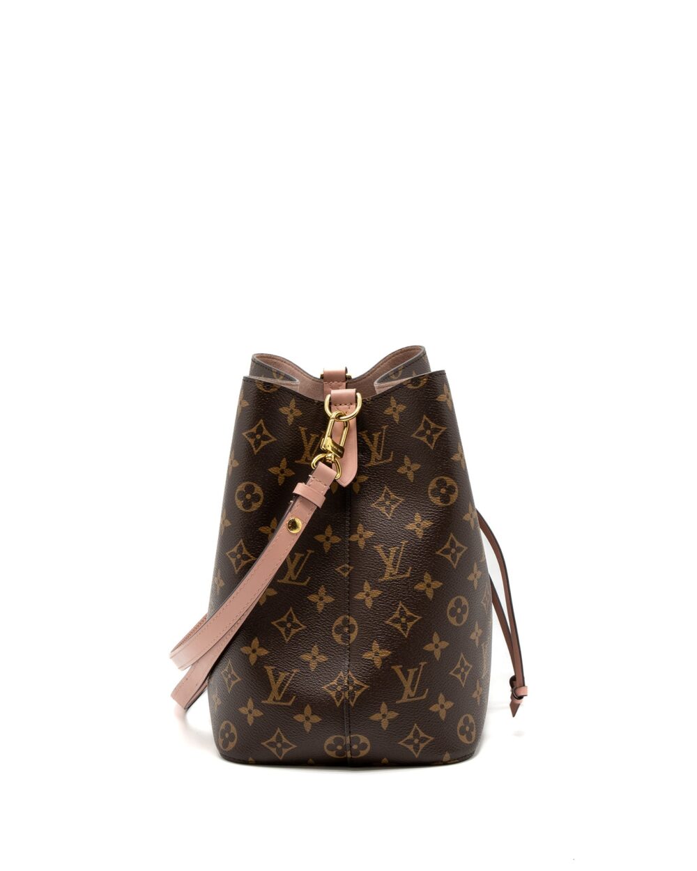 AAA Replica Louis Vuitton LV NEONOE MM MONOGRAM CANVAS ROSE POUDRE GHW