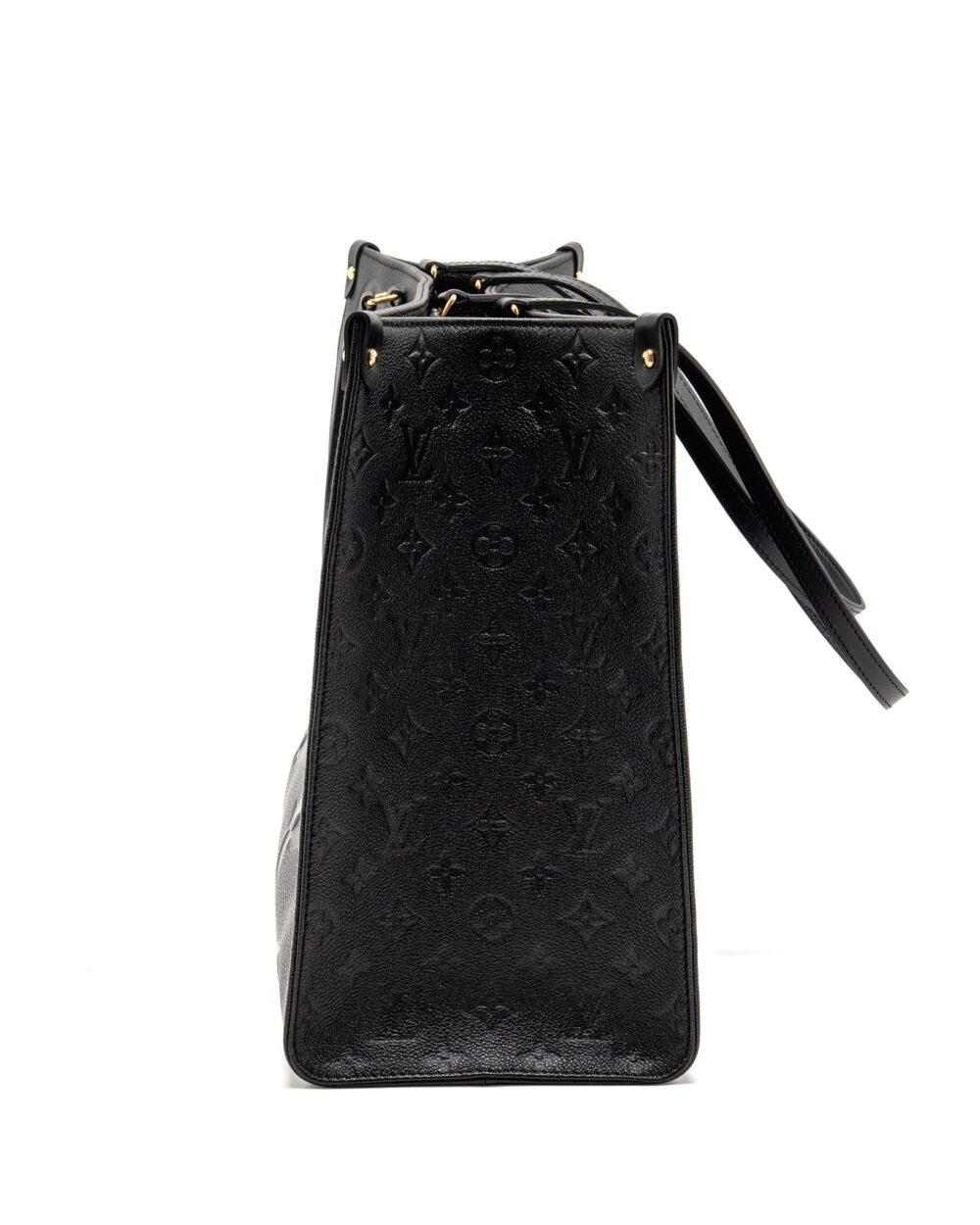 AAA Replica Louis Vuitton LV ONTHEGO GM MONOGRAM EMPREINTE LEATHER BLACK GHW