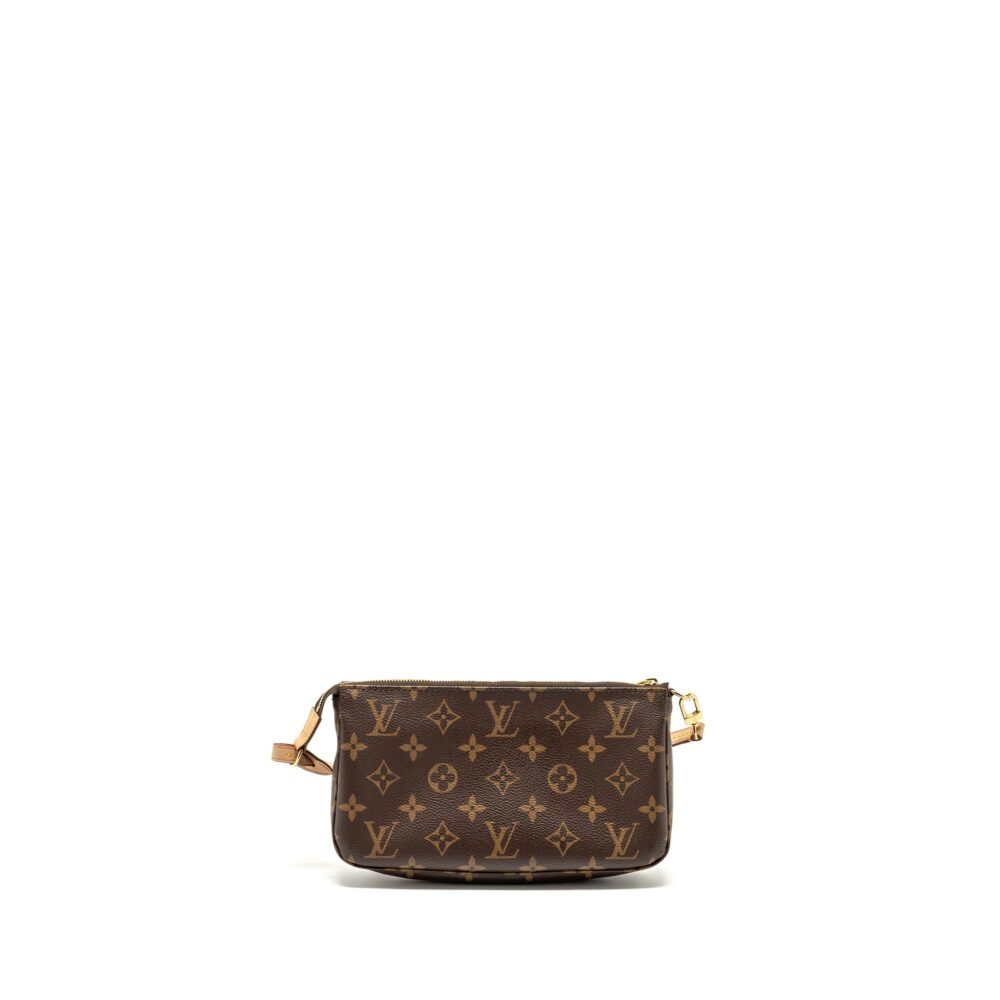 AAA Replica Louis Vuitton LV POCHETTE ACCESSORIES MONOGRAM CANVAS GHW