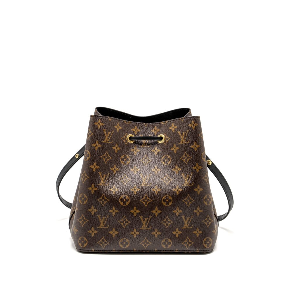 AAA Replica Louis Vuitton LV NEO NOE MONOGRAM CANVAS BLACK GHW