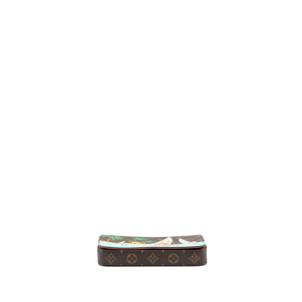AAA Replica Louis Vuitton LV FELICIE CHRISTMAS LIMITED PRINT MONOGRAM CANVAS MULTICOLOUR GHW