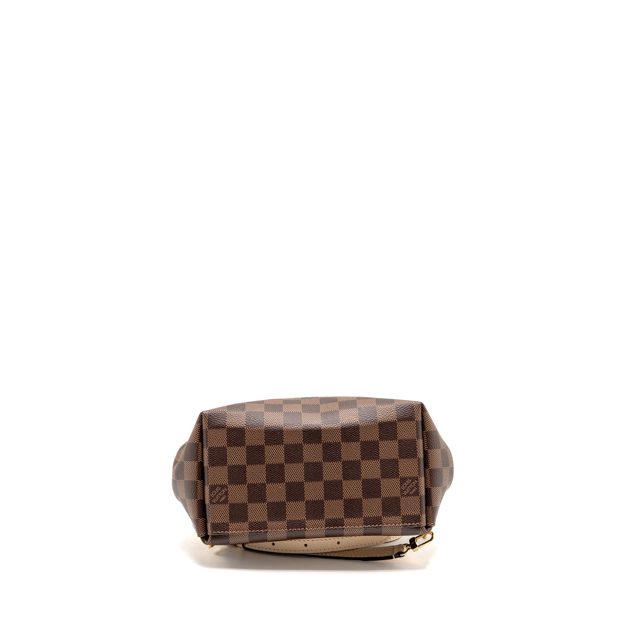 AAA Replica Louis Vuitton LV CLAPTON BACKPACK DAMIER EBENE CANVAS/LEATHER LIGHT PINK GHW