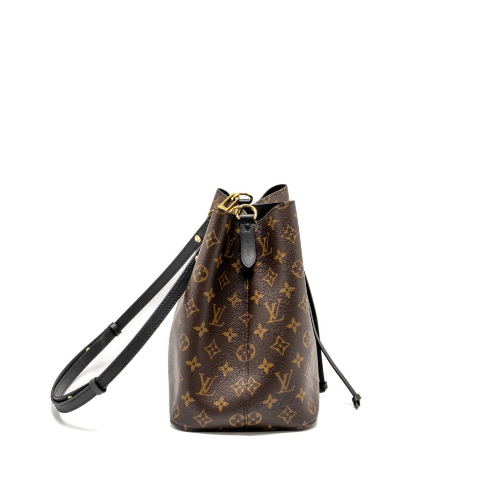 AAA Replica Louis Vuitton LV NEO NOE MONOGRAM CANVAS BLACK GHW