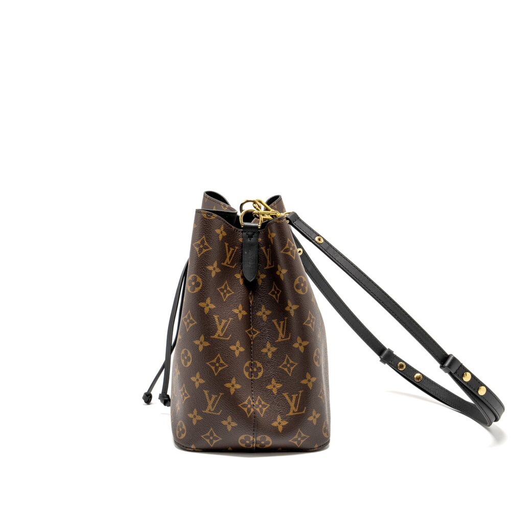 AAA Replica Louis Vuitton LV NEO NOE MONOGRAM CANVAS BLACK GHW