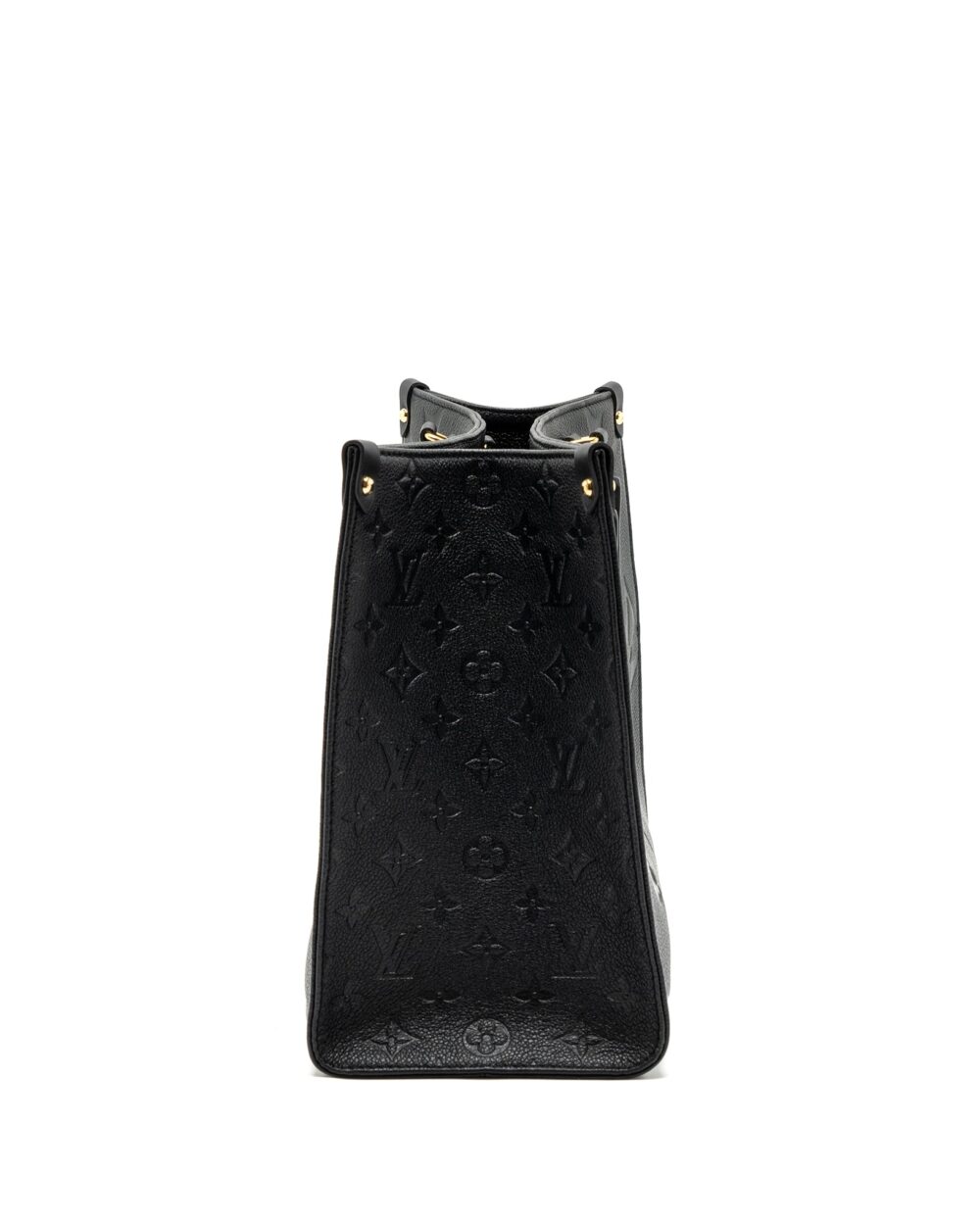 AAA Replica Louis Vuitton LV ONTHEGO MM MONOGRAM EMPRENITE BLACK GHW (NEW VERSION)