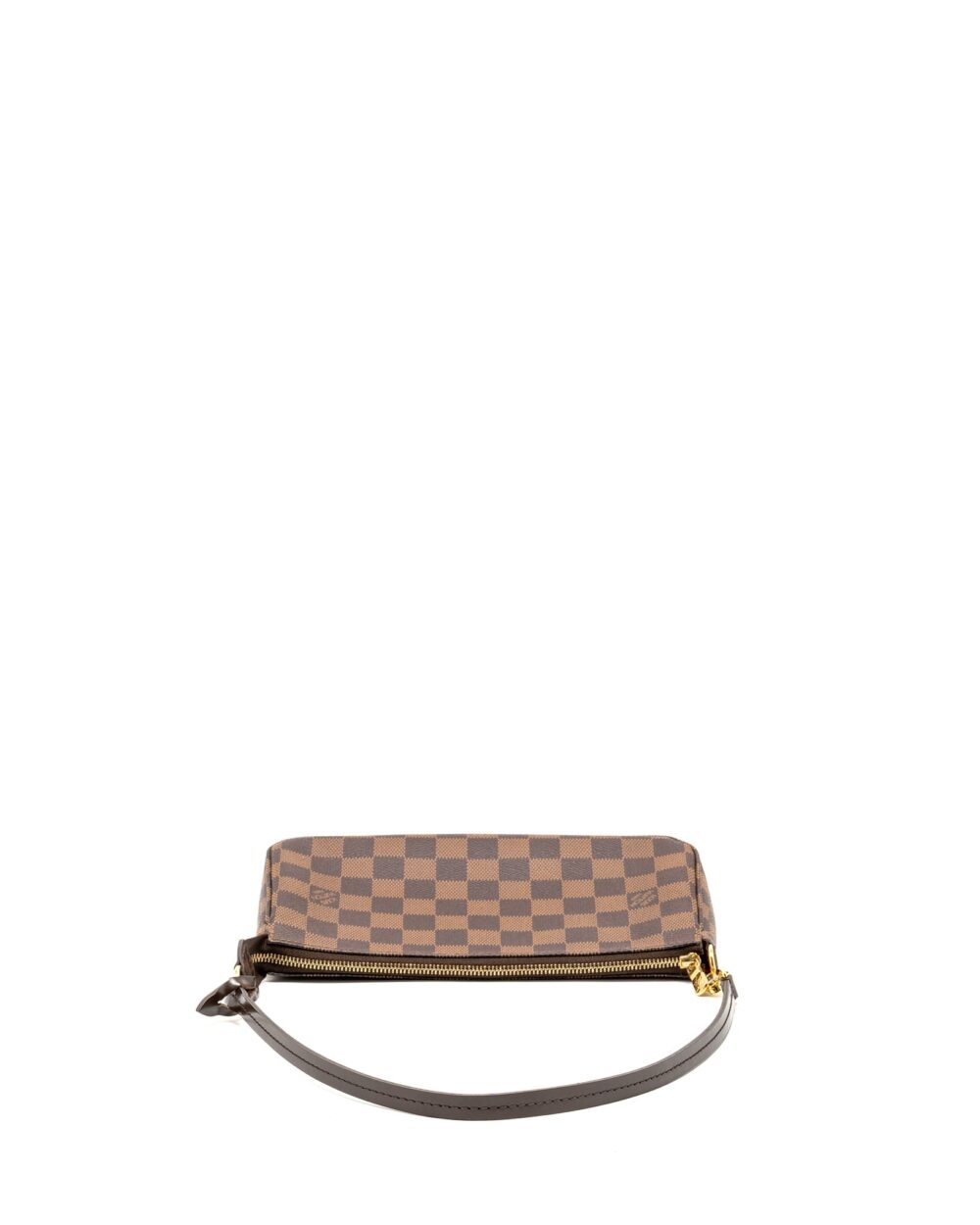 AAA Replica Louis Vuitton LV POCHETTE ACCESSOIRES DAMIER EBENE CANVAS GHW
