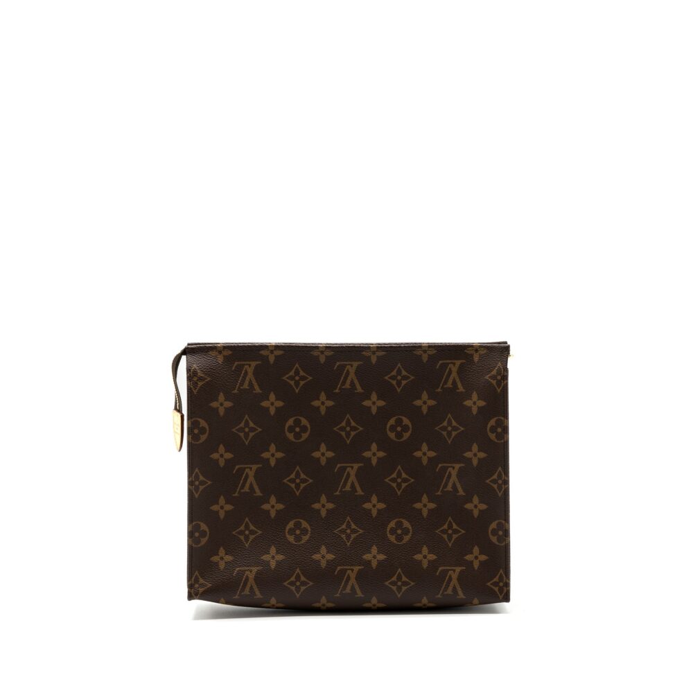AAA Replica Louis Vuitton LV TOILETRY POCHETTE MONOGRAM CANVAS GHW