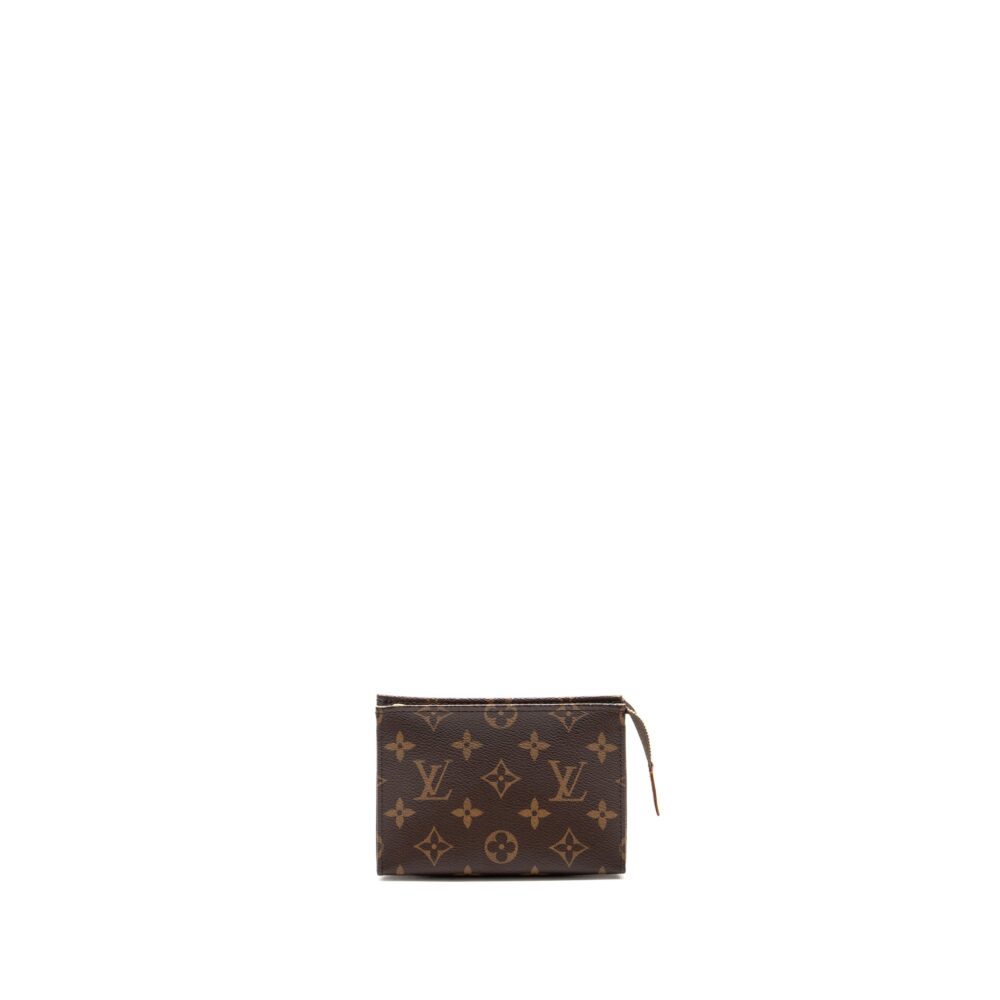 AAA Replica Louis Vuitton LV TOILETRY POCHETTE 15 MONOGRAM CANVAS GHW