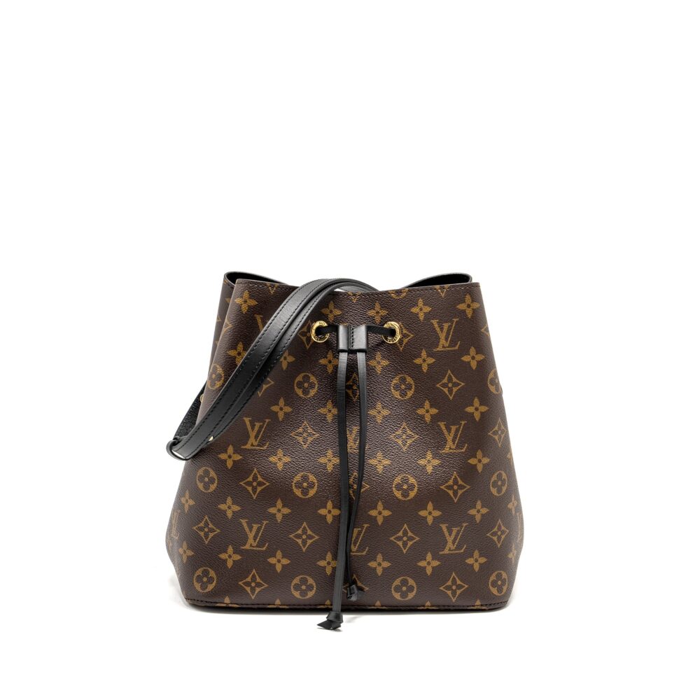 AAA Replica Louis Vuitton LV NEO NOE MONOGRAM CANVAS BLACK GHW