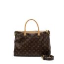 AAA Replica Louis Vuitton LV PALLAS DUNE TOTE BAG MONOGRAM CANVAS / BEIGE GHW