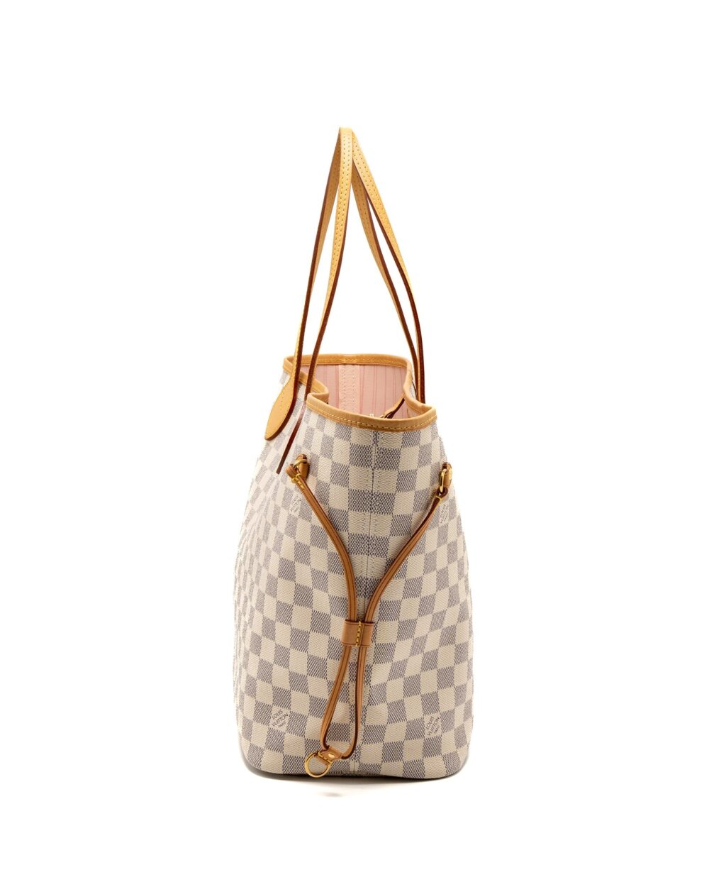 AAA Replica Louis Vuitton LV NEVERFULL MM DAMIER AZUR CANVAS GHW