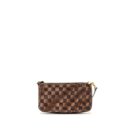 AAA Replica Louis Vuitton LV POCHETTE ACCESSOIRES DAMIER EBENE CANVAS GHW