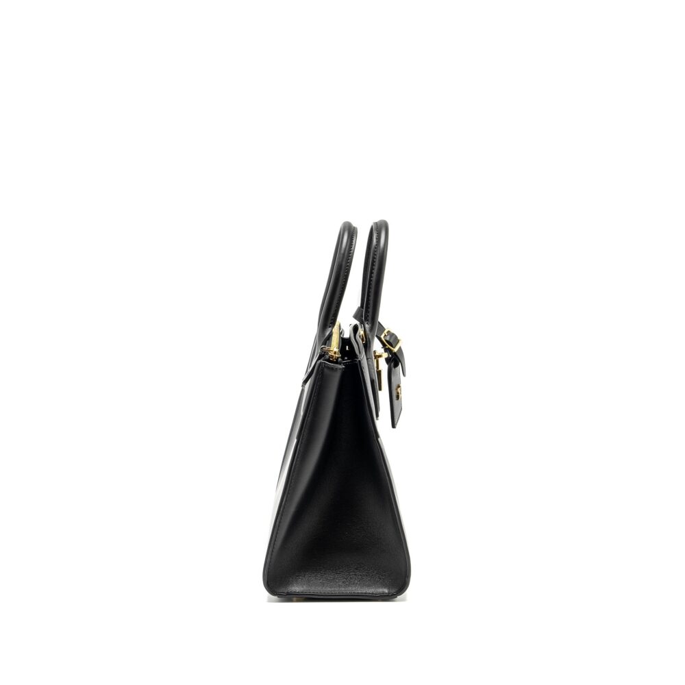 AAA Replica Louis Vuitton LV CITY STEAMER PM GRAINED CALFSKIN BLACK GHW