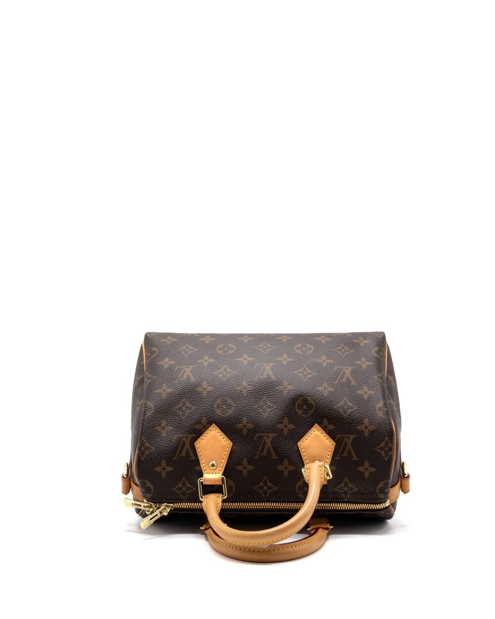 AAA Replica Louis Vuitton LV SPEEDY BANDOULIERE 25 MONOGRAM CANVAS GHW