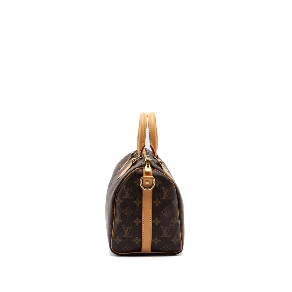 AAA Replica Louis Vuitton LV SPEEDY BANDOULIERE 25 MONOGRAM CANVAS GHW