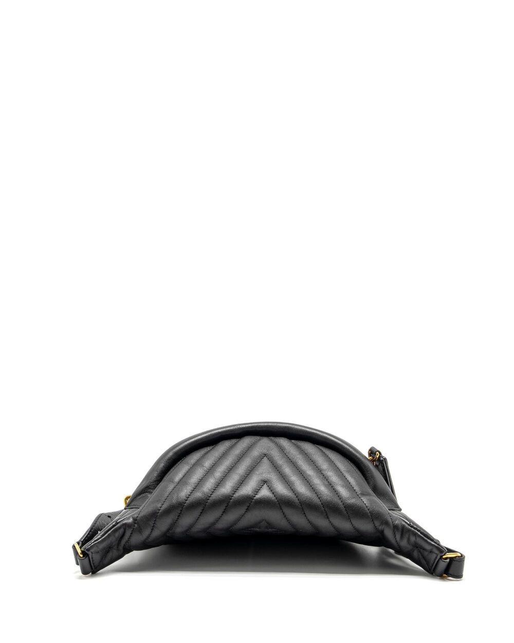 AAA Replica Louis Vuitton LV NEW WAVE BUMBAG CALFSKIN BLACK GHW