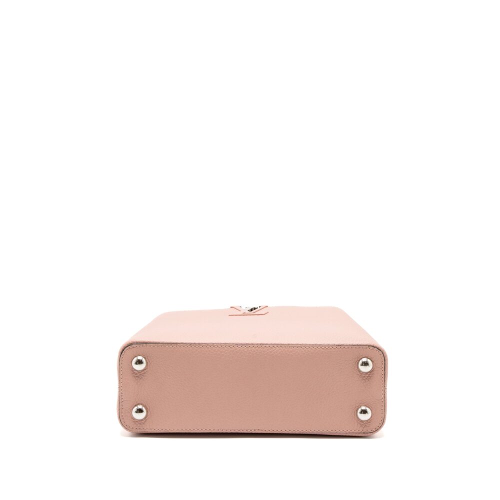 AAA Replica Louis Vuitton LV CAPUCINES BB TAURILLON CALFSKIN LIGHT PINK SHW