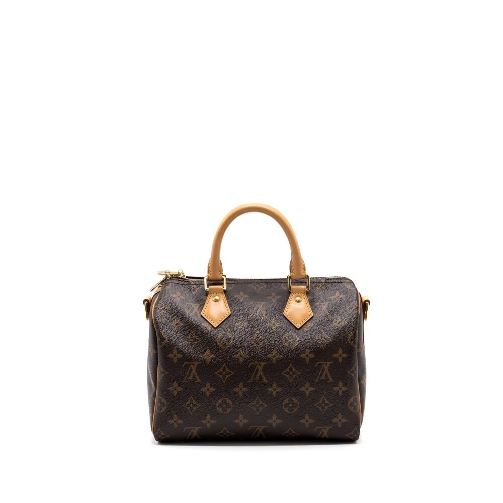 AAA Replica Louis Vuitton LV SPEEDY BANDOULIERE 25 MONOGRAM CANVAS GHW