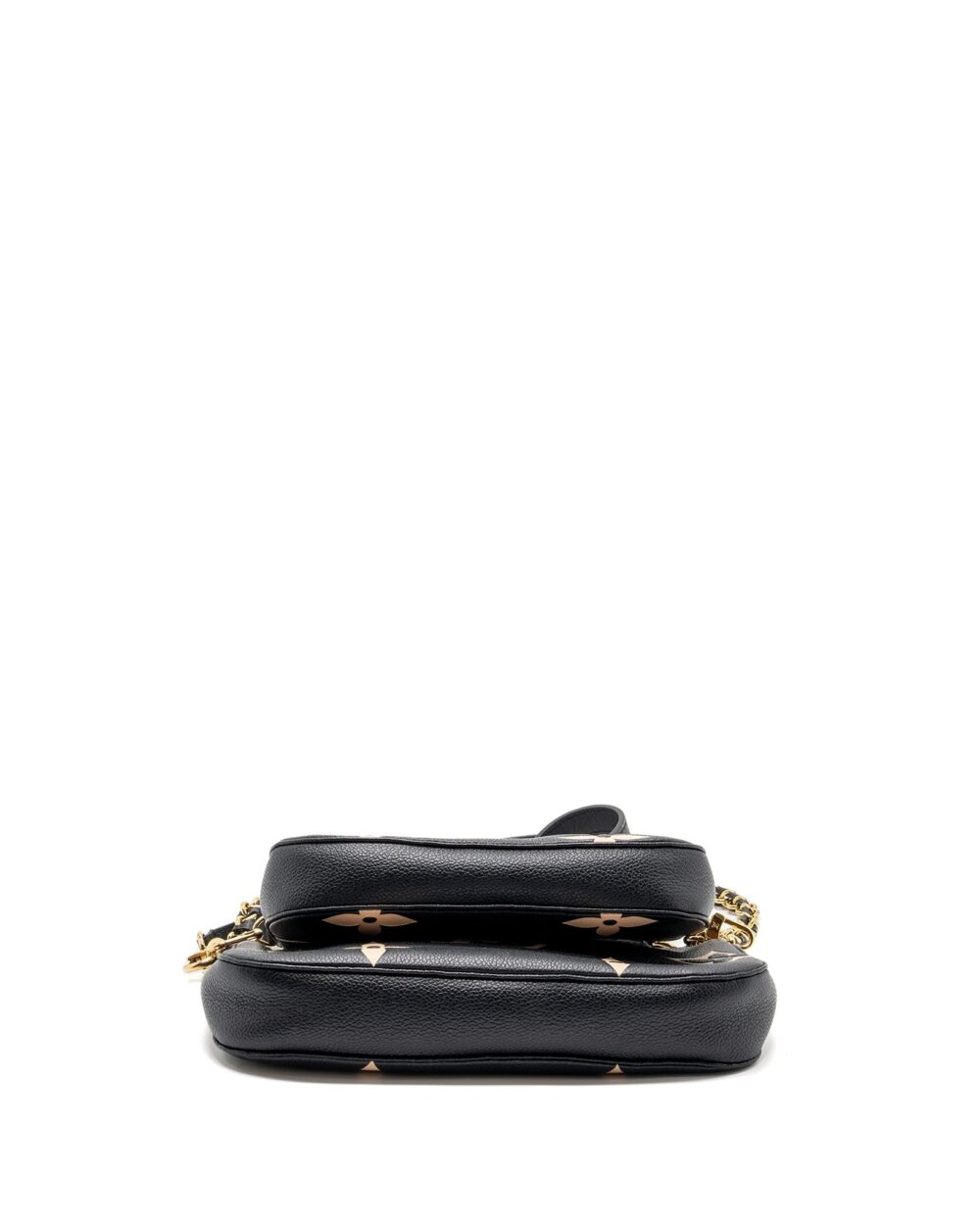 AAA Replica Louis Vuitton LV MULTI POCHETTE MONOGRAM EMPREINTE BLACK GHW