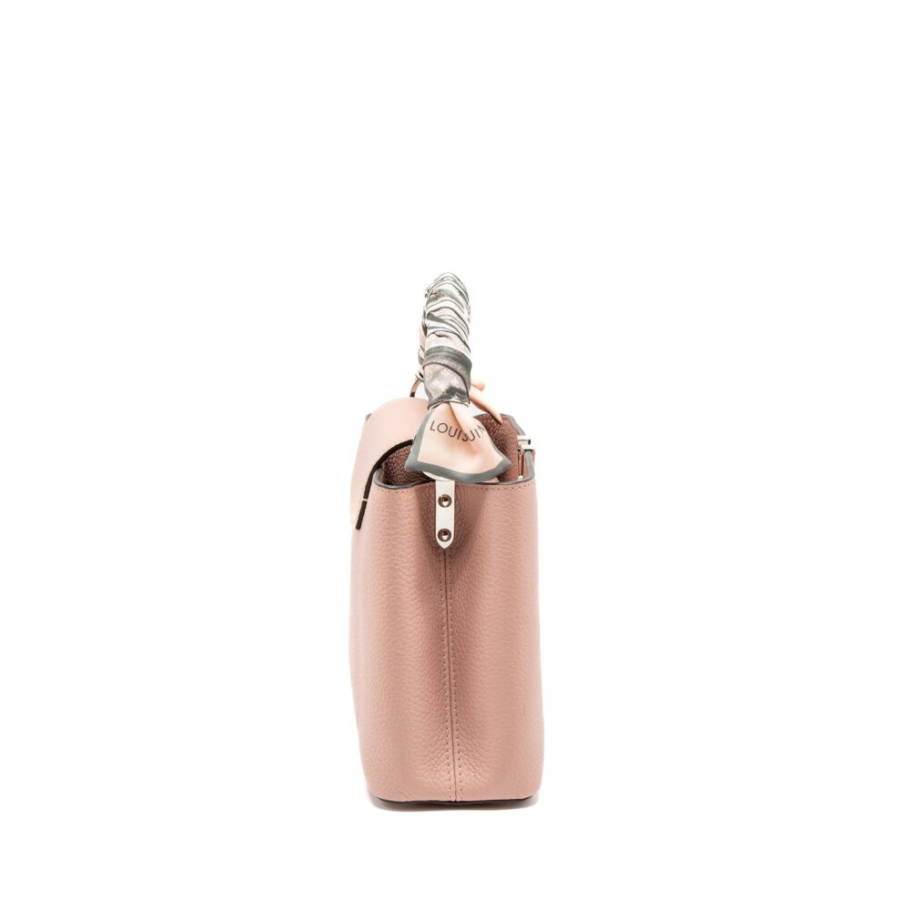 AAA Replica Louis Vuitton LV CAPUCINES BB TAURILLON CALFSKIN LIGHT PINK SHW