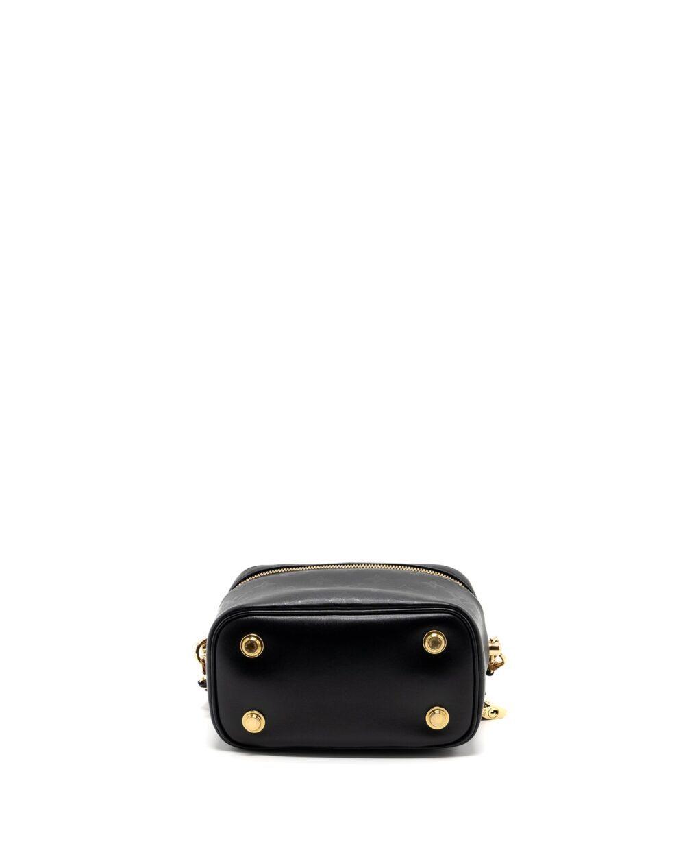 AAA Replica Louis Vuitton LV VANITY PM MONOGRAM LAMBSKIN BLACK GHW