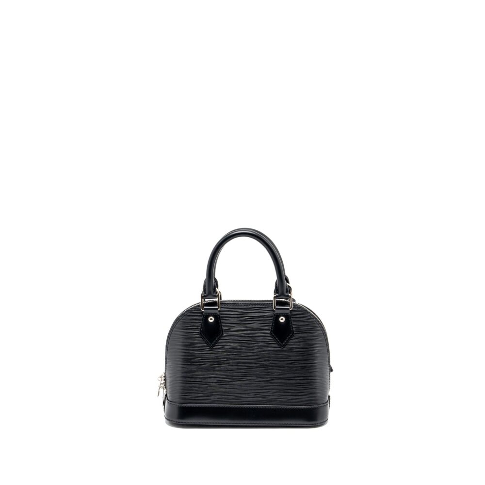 AAA Replica Louis Vuitton LV ALMA BB EPI BLACK SHW