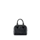 AAA Replica Louis Vuitton LV ALMA BB EPI BLACK SHW