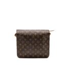 AAA Replica Louis Vuitton LV VINTAGE MESSENGER CROSSBODY BAG MONOGRAM CANVAS GHW